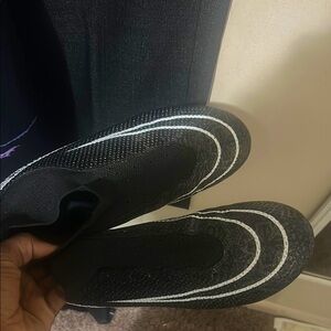 Nike Black and White Men's Shoes